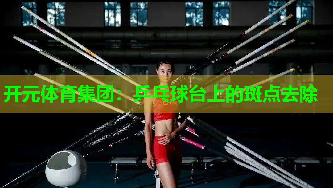 乒乓球台上的斑点去除