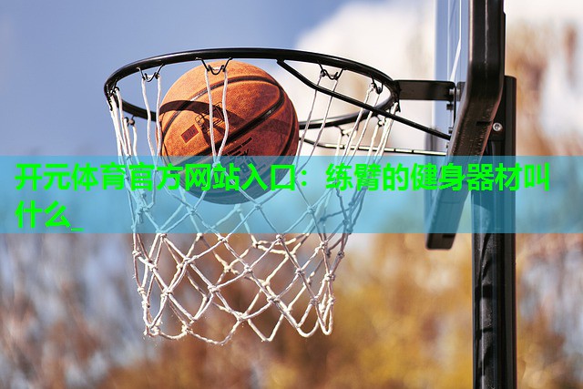 练臂的健身器材叫什么_