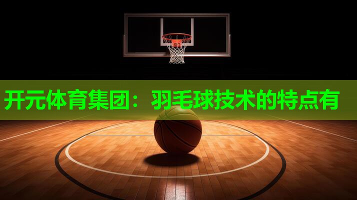 羽毛球技术的特点有